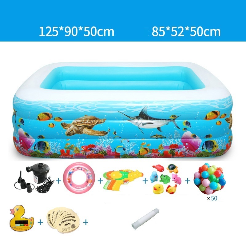 Inflatable Blow Up Baby And Kids Swimming Pool